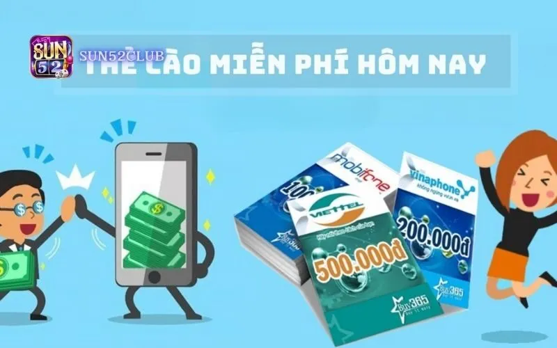 Hình ảnh The Cao Mien Phi Sun52 2 trong bài viết Thẻ cào miễn phí Sun52: Nhận quà giá trị cho người chơi. Thẻ cào miễn phí Sun52