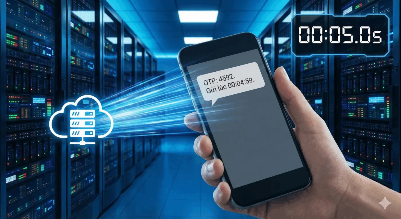 Đăng Ký Sun52 – Tạo Tài Khoản, Nhận Ưu Đãi Tân Thủ 2025 3 Hệ thống gửi mã OTP siêu tốc trong 5 giây